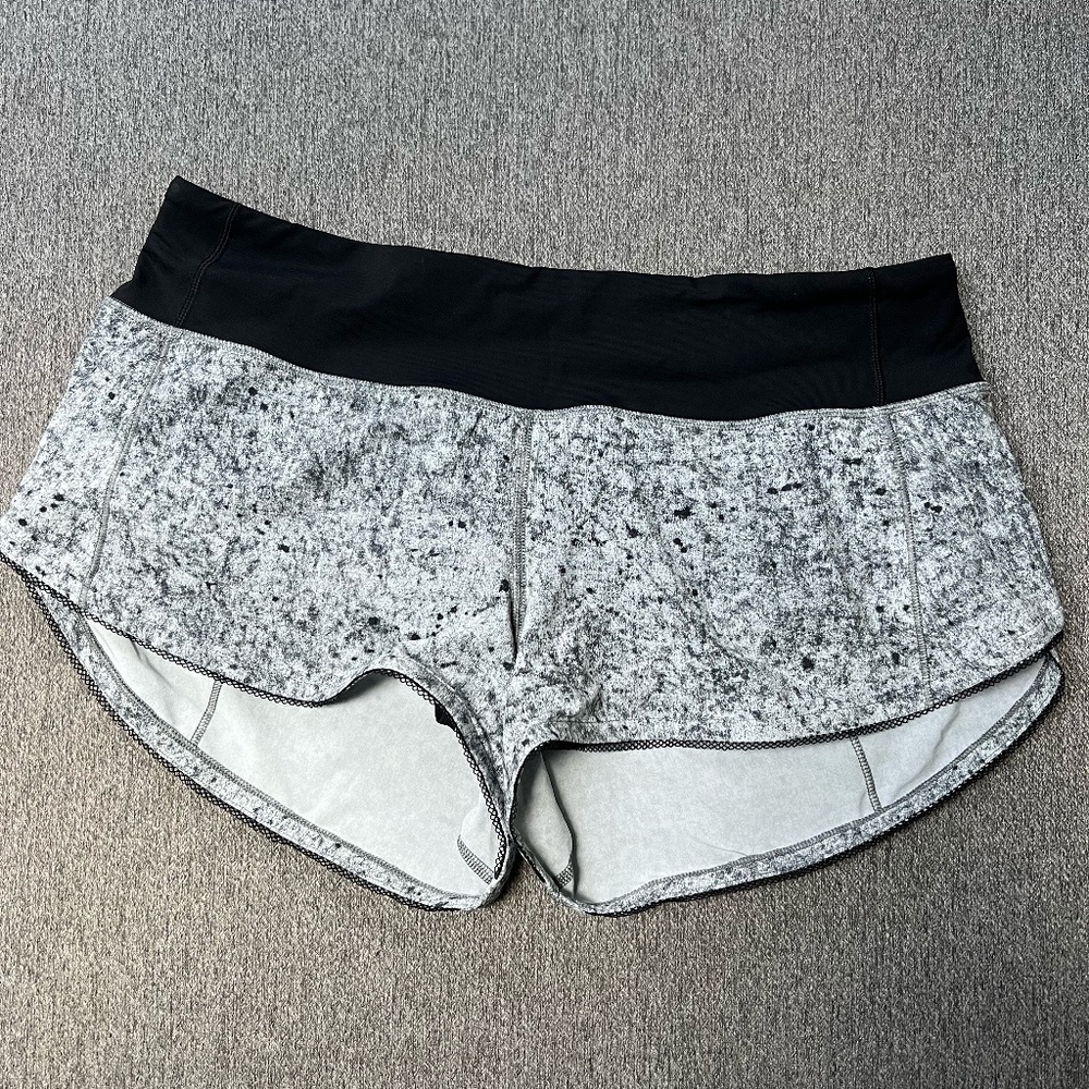 Lululemon Speed Up Shorts Grey Size 6